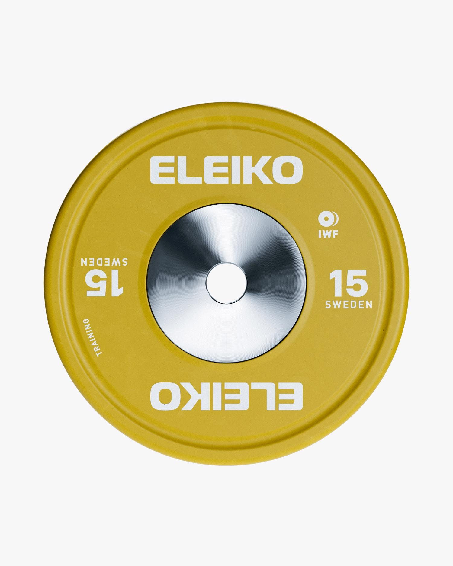Диск с гумено покритие IWF Weightlifting Training Plate15 kg